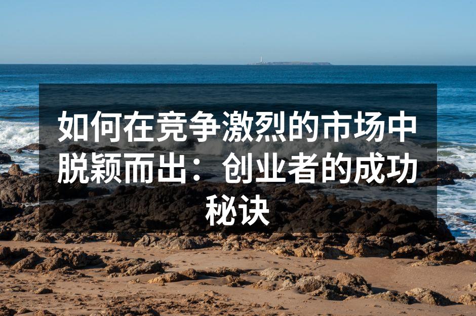 如何在竞争激烈的市场中脱颖而出：创业者的成功秘诀